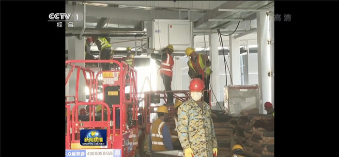 厲害了我的高空車丨參與雷神山建設(shè)的這家企業(yè)上了《新聞聯(lián)播》